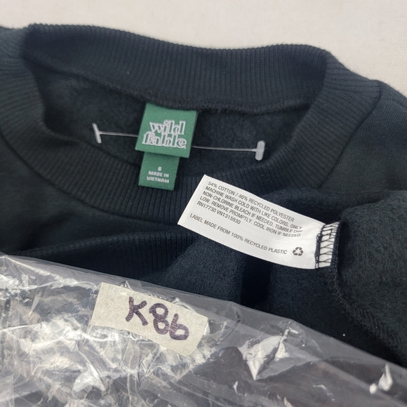 NWOT Wild Fable black cropped Jack Skellington Nightmare Before Christmas Sm - Picture 5 of 5